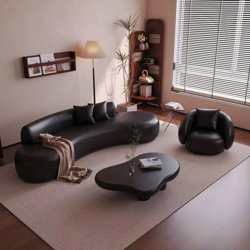 Office Tech Room - for Curved Sofa Small Apartment Living