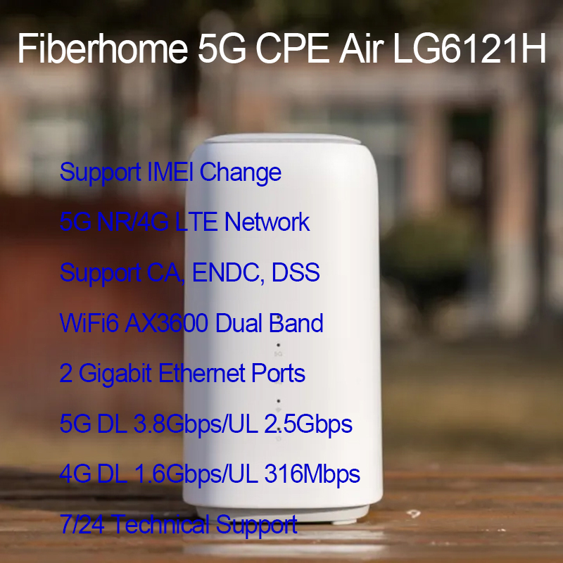 4G Lte Router Sim - New FiberHome 5G Indoor CPE LG6121H