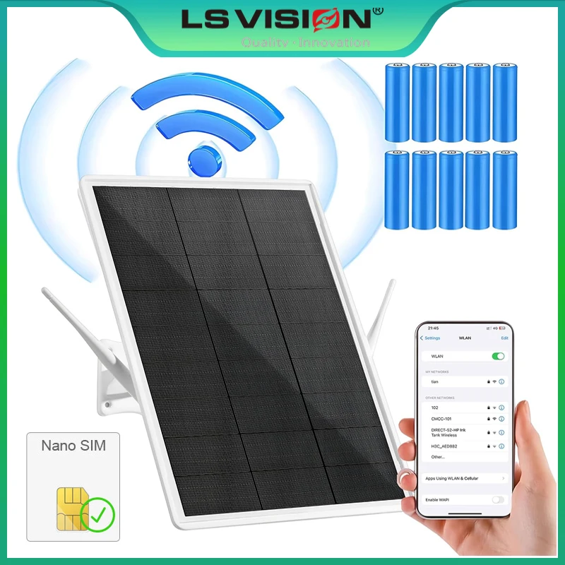 4G Lte Router Sim - LS VISION Solar 4G LTE Modem