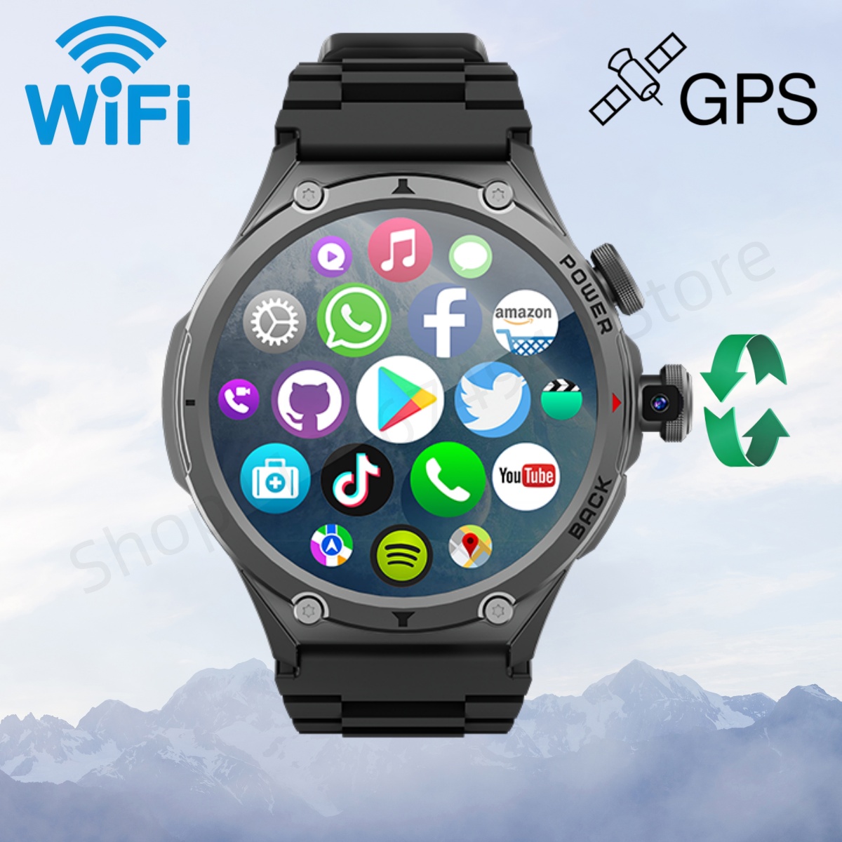 4G Lte Router Sim - H12 Smartwatch 4G LTE Smart Watch