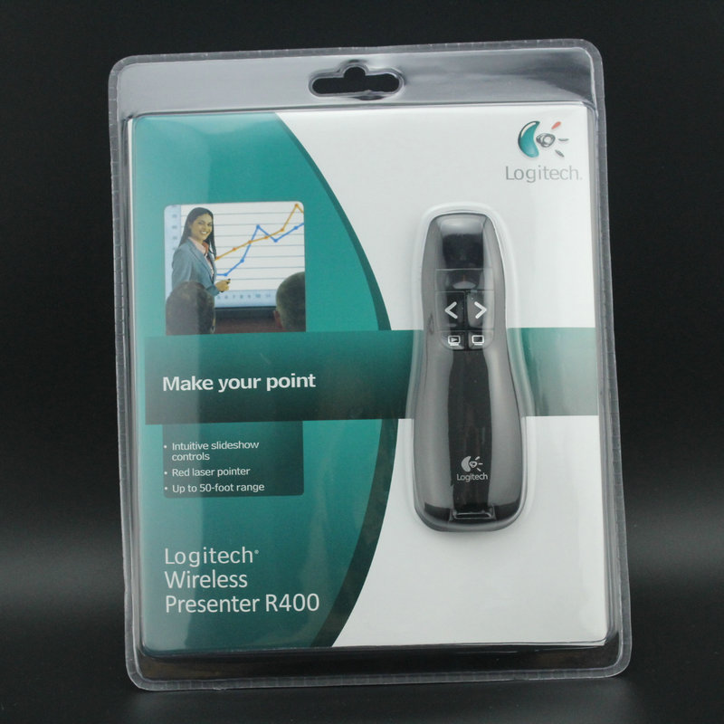 Presentation Remote Laser - Logitech R400 Wireless Presenter Red Laser