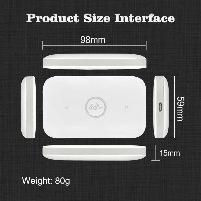 Factory Supply Mobile WiFi 4G  - 4G Lte Router Sim 评论和价格