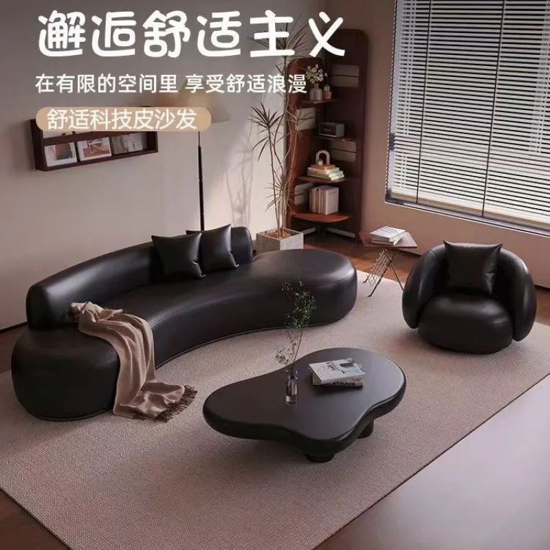 for Curved Sofa Small Apartmen - Office Tech Room 评论和价格