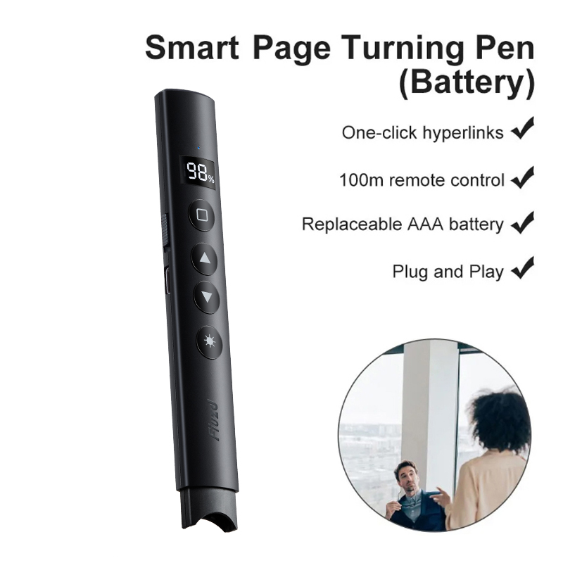 New Wireless Presenter Red Las - Presentation Remote Laser 评论和价格