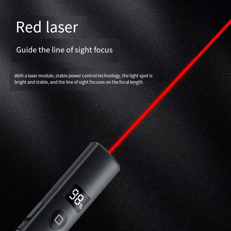 New Wireless Presenter Red Las - Presentation Remote Laser 评论和价格