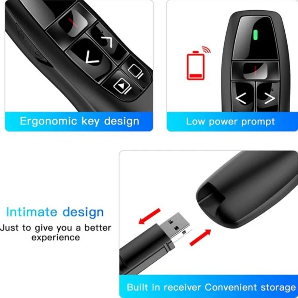 USB Control Powerpoint Smart P - Presentation Remote Laser 评论和价格