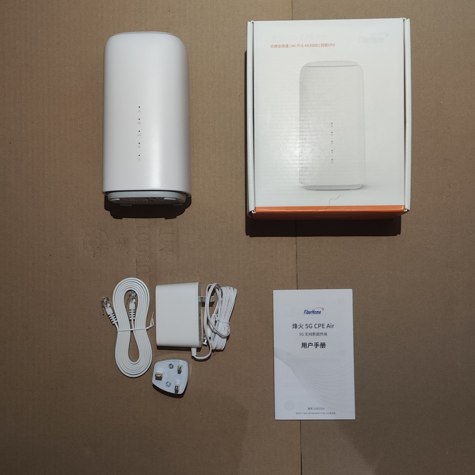 New FiberHome 5G Indoor CPE LG - 4G Lte Router Sim 评论和价格