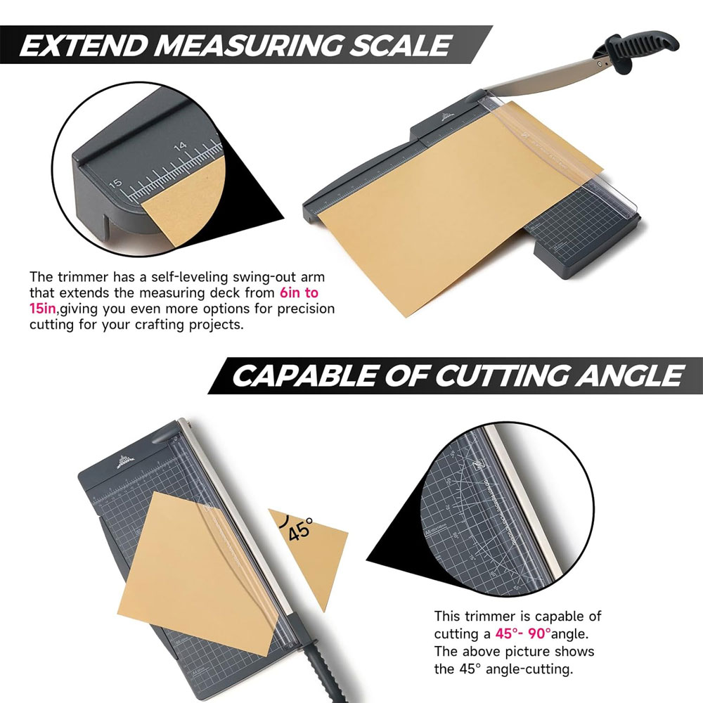 12-Inch Guillotine Paper Cutte - Paper Cutting Guillotine 评论和价格