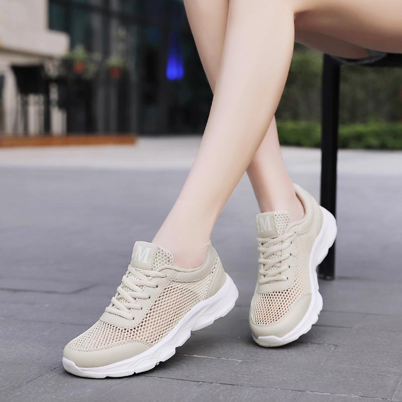 Summer Breathable Sneakers Wom - Tech Office Pictures 评论和价格