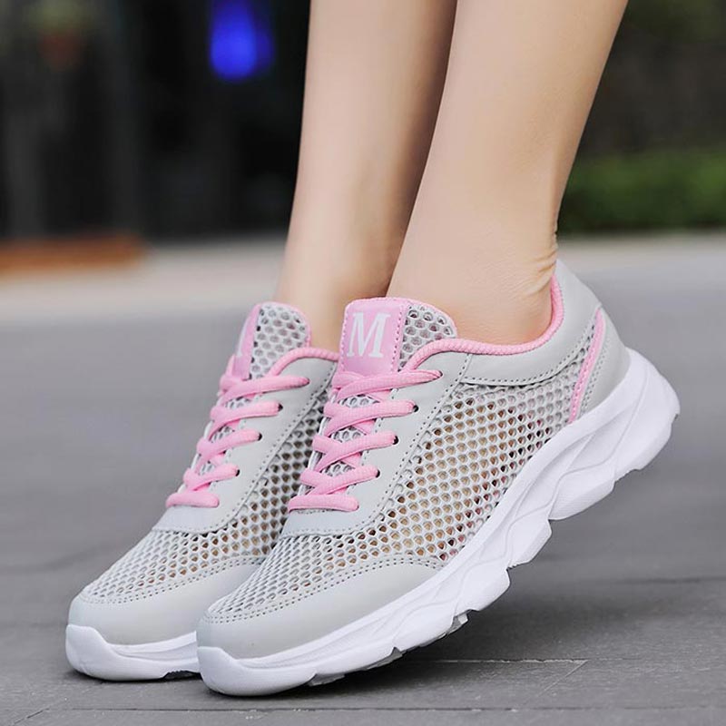 Summer Breathable Sneakers Wom - Tech Office Pictures 评论和价格