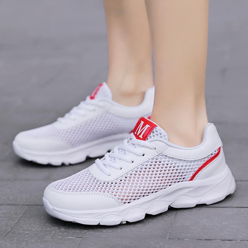 Summer Breathable Sneakers Wom - Tech Office Pictures 评论和价格