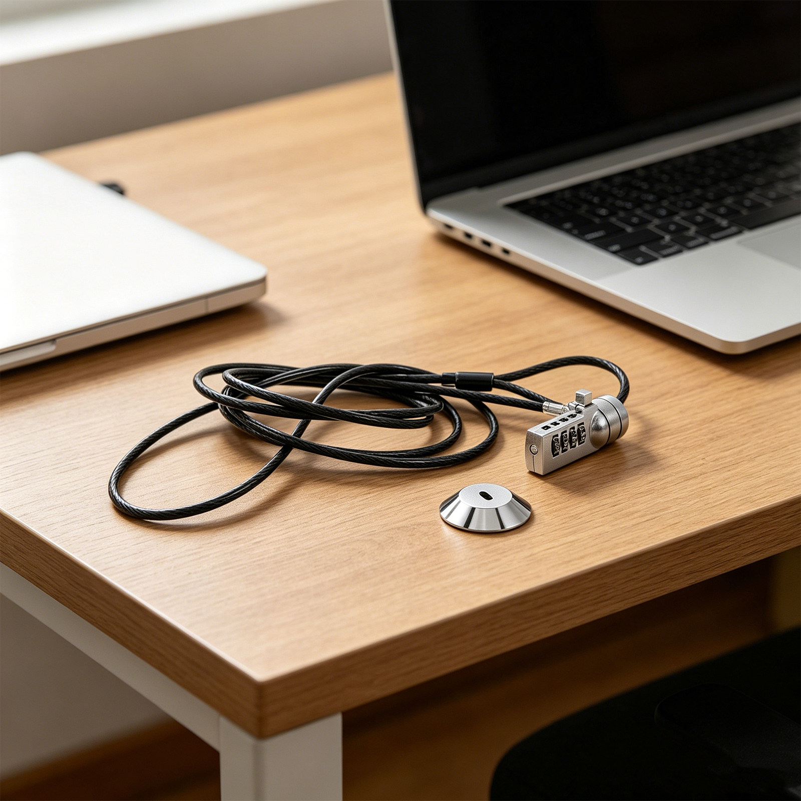 1Set Laptop Combination Lock 6 - Cable Lock Laptop 评论和价格
