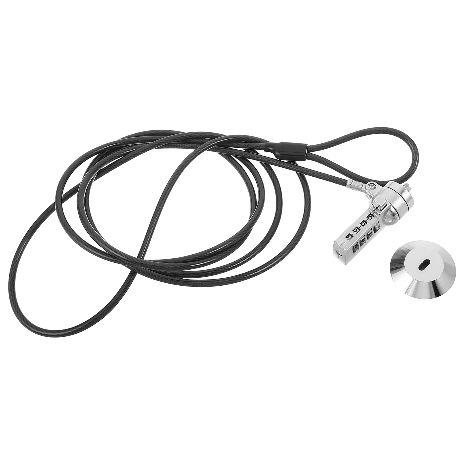 1Set Laptop Combination Lock 6 - Cable Lock Laptop 评论和价格