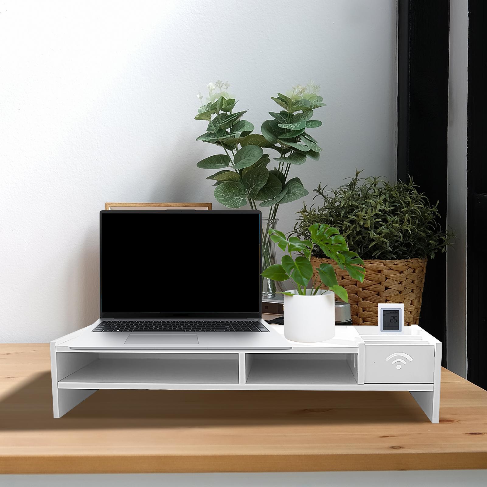 3-Tier Desk Organizer Shelf Fo - Document Holder Monitor 评论和价格