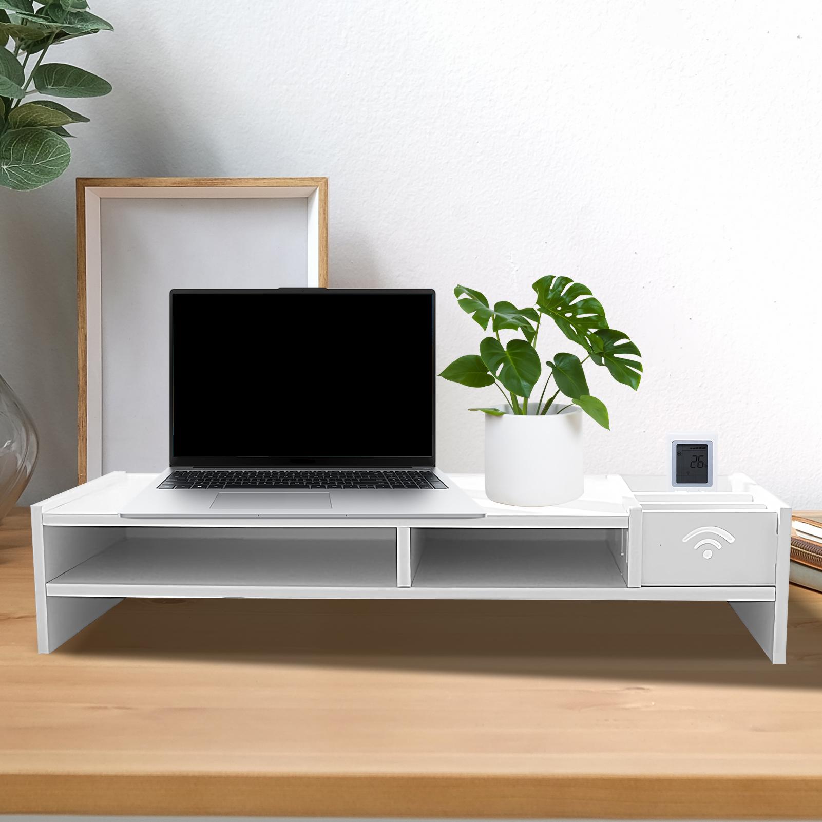 3-Tier Desk Organizer Shelf Fo - Document Holder Monitor 评论和价格