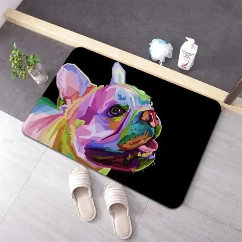 Abstract Topo Doormat Neon Blu - Office Tech And Space 评论和价格