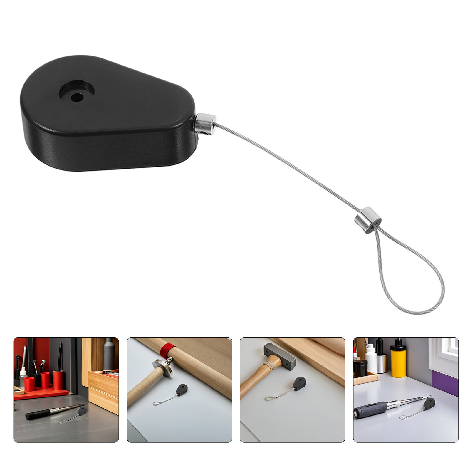 4Pcs Retractable Telescopic An - Cable Lock Laptop 评论和价格