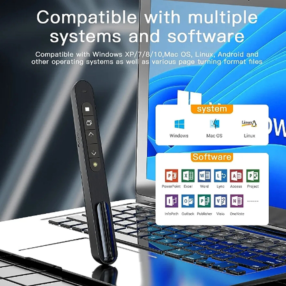 Laser Presentation Pointer 2.4 - Presentation Remote Laser 评论和价格