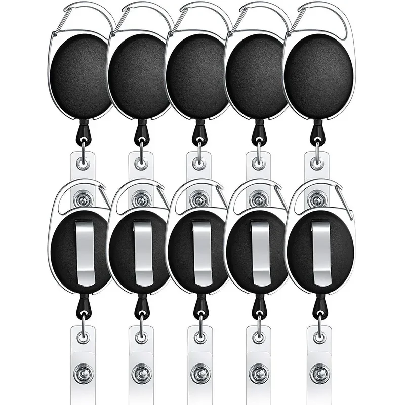 5PCS Retractable Reel ID Lanya - Document Holder Monitor 评论和价格