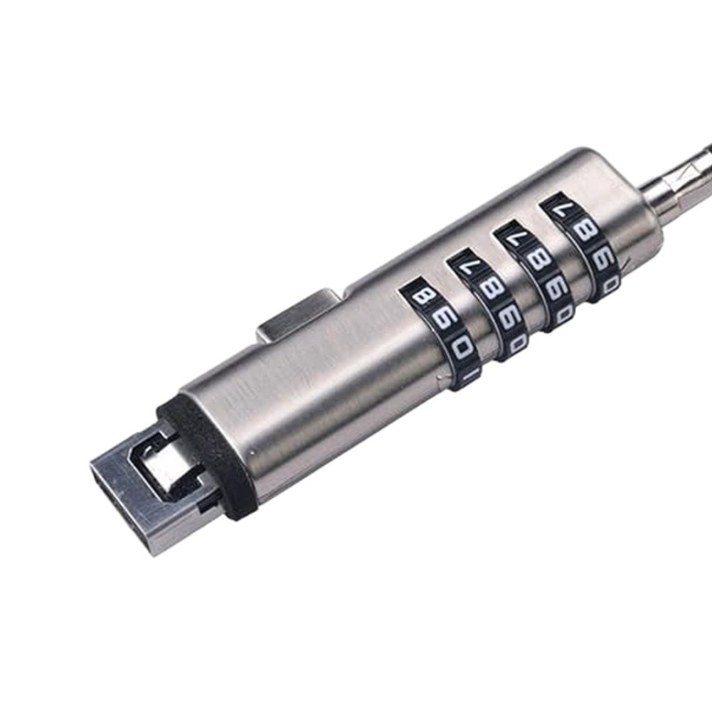 Compact USB Computer Lock with - Cable Lock Laptop 评论和价格