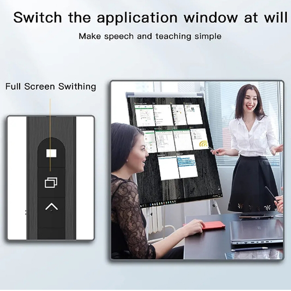 New Wireless Presenter Red Las - Presentation Remote Laser 评论和价格