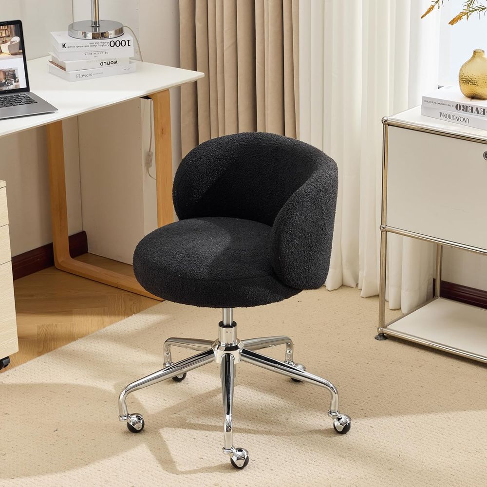 Compact Swivel Desk Chair with - Office Tech Room 评论和价格