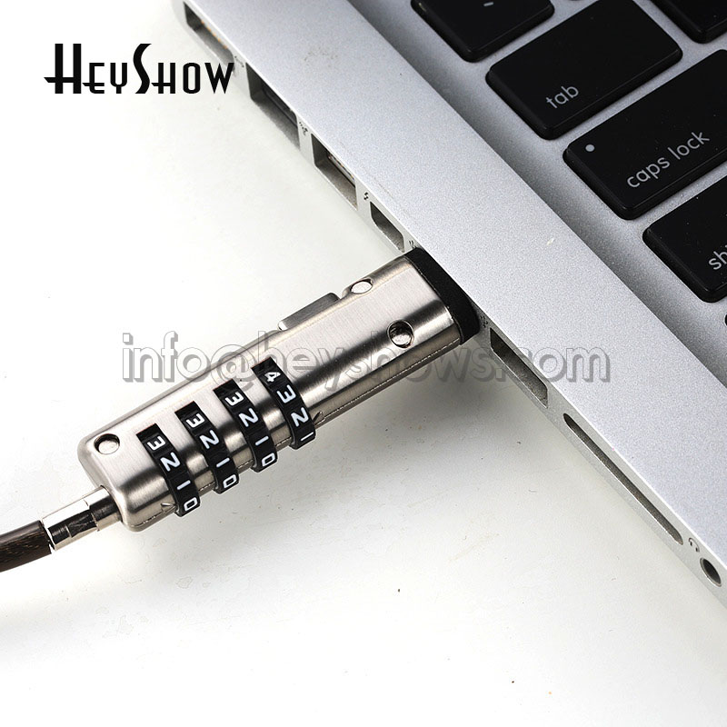 4-Digit Password Protected USB - Cable Lock Laptop 评论和价格