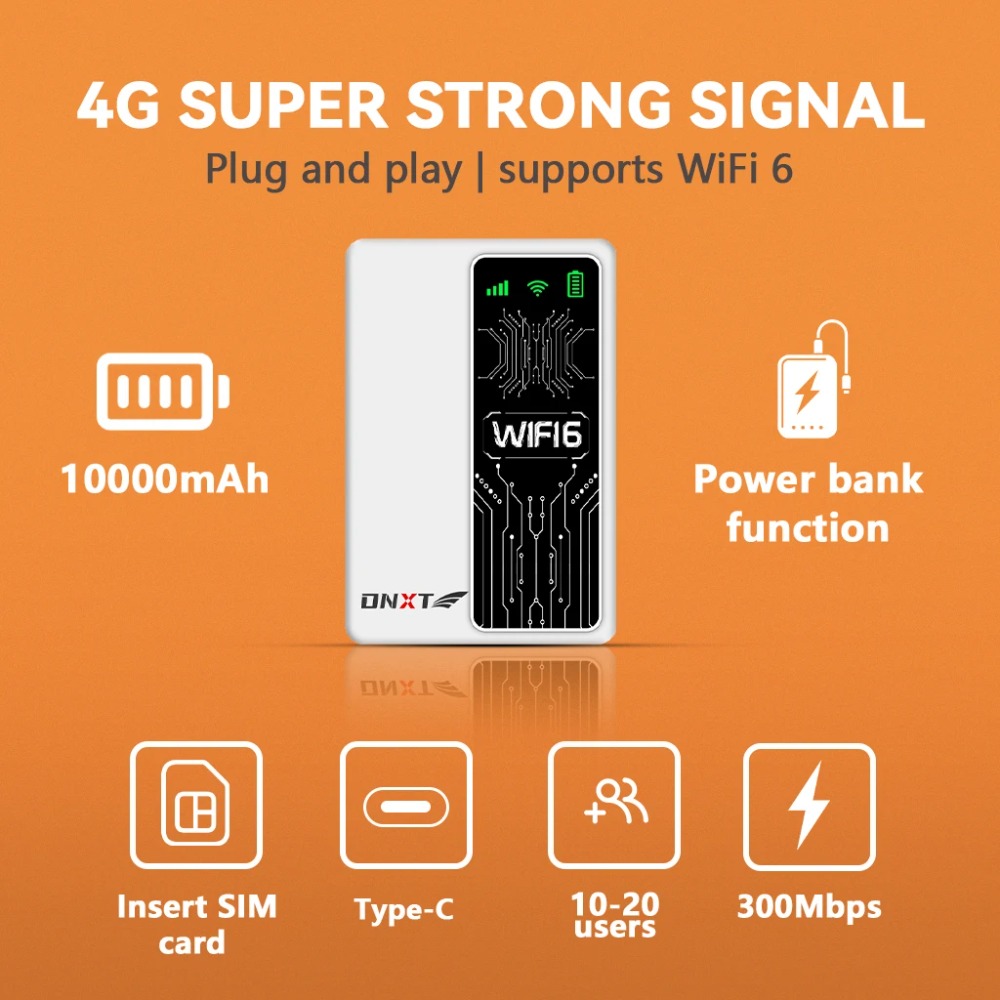 M20 4G LTE WiFi6 Router 300Mbp - 4G Lte Router Sim 评论和价格