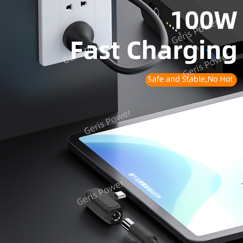 100W DC to USB C PD Power Adap - Cable Lock Laptop 评论和价格
