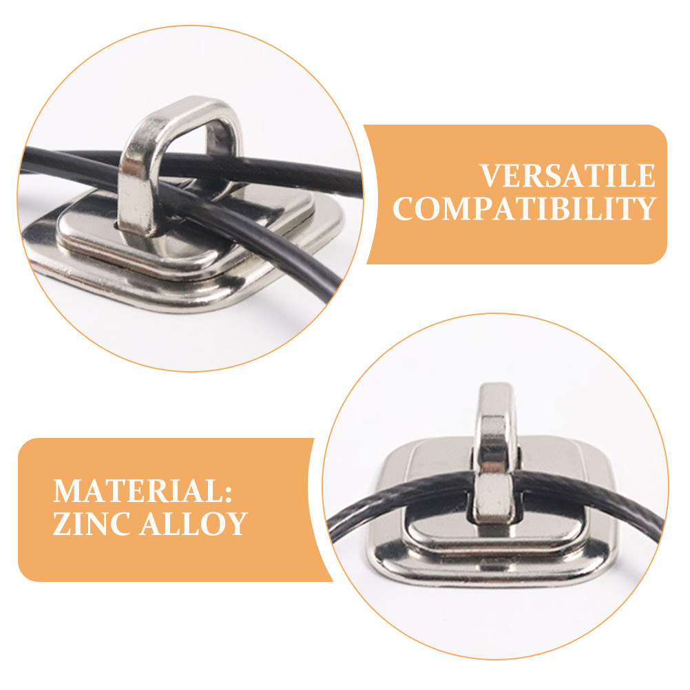 2Pcs Laptop Lock Fixed Base An - Cable Lock Laptop 评论和价格